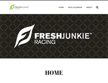 Tablet Screenshot of freshjunkieracing.com